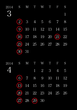 Calendar